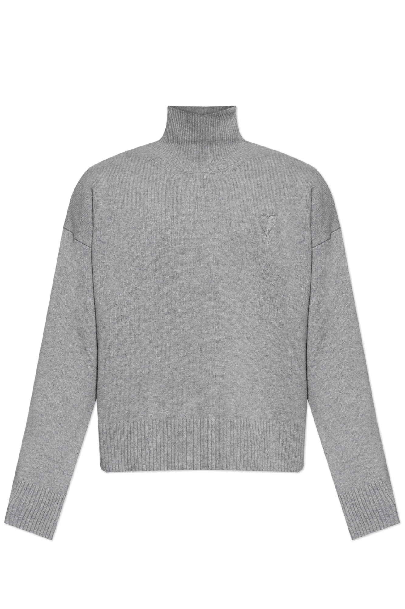 Grey Wool turtleneck Ami Alexandre Mattiussi - Vitkac AS